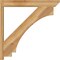 Ekena Millwork Imperial Slat Rough Sawn Outlooker, Western Red Cedar, 6"W x 38"D x 38"H OUT06X38X38IMP06RWR - alternate 4